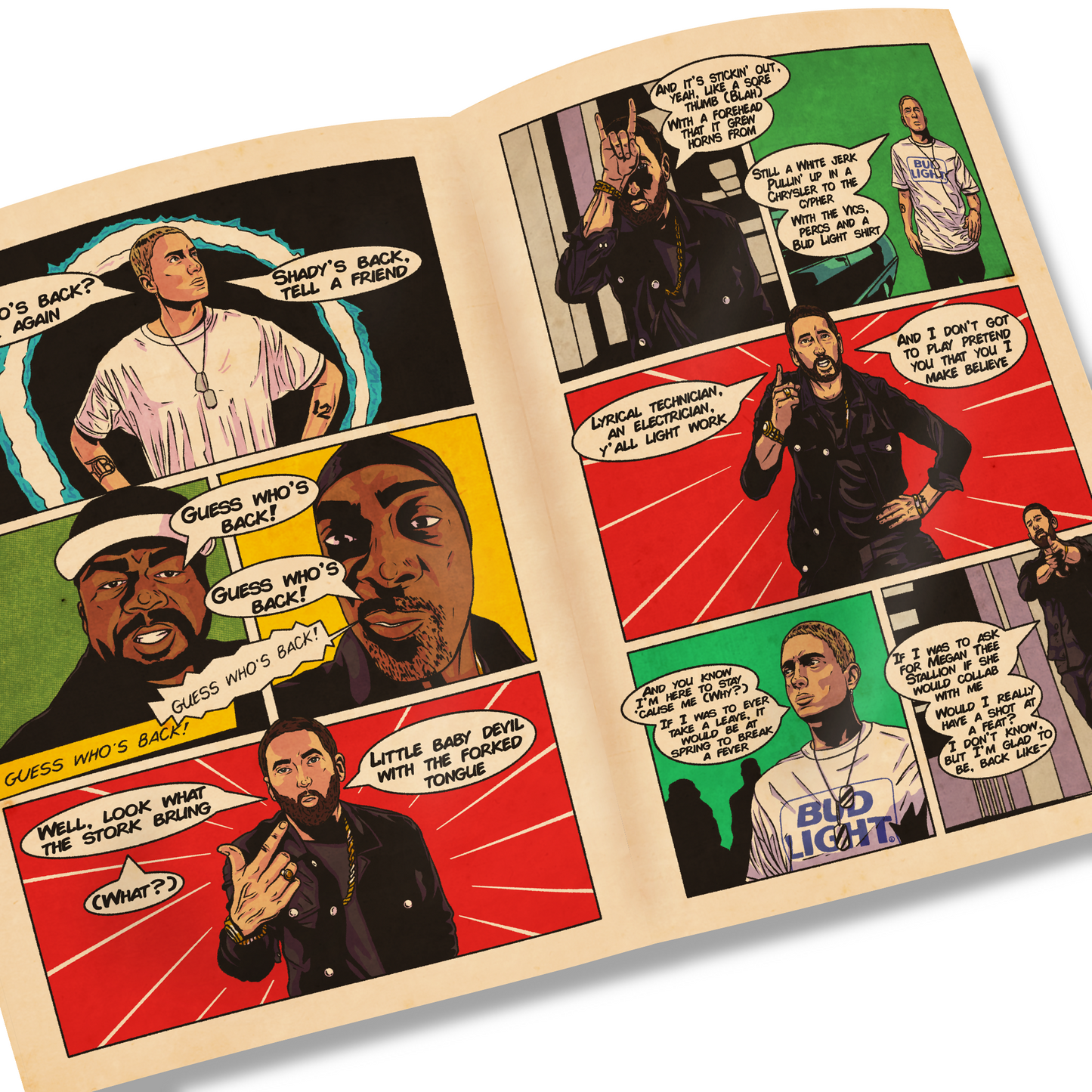 Houdini - Parody Comic