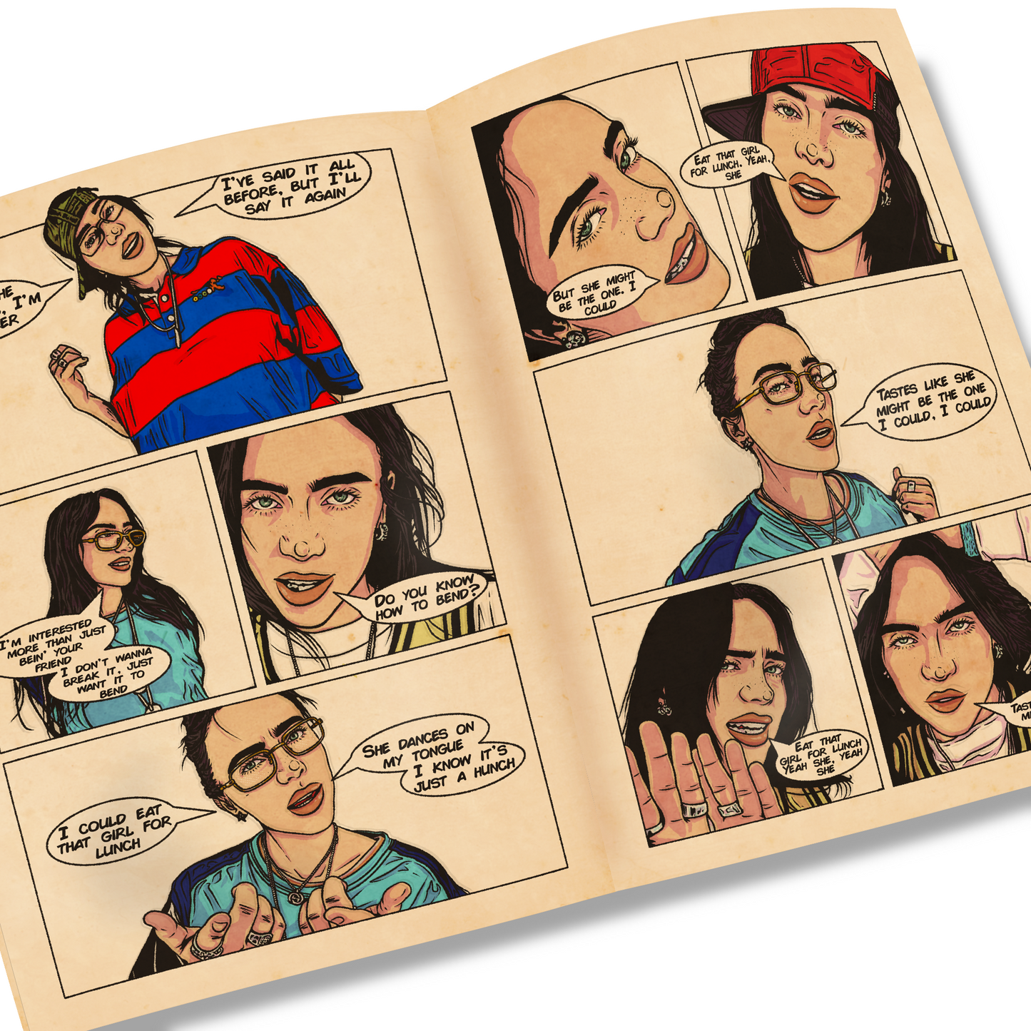 LUNCH - Parody Comic