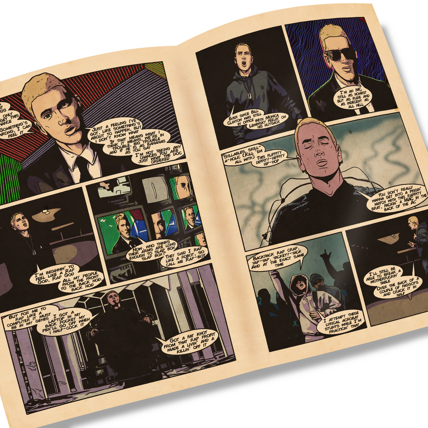 Rap God - Parody Comic