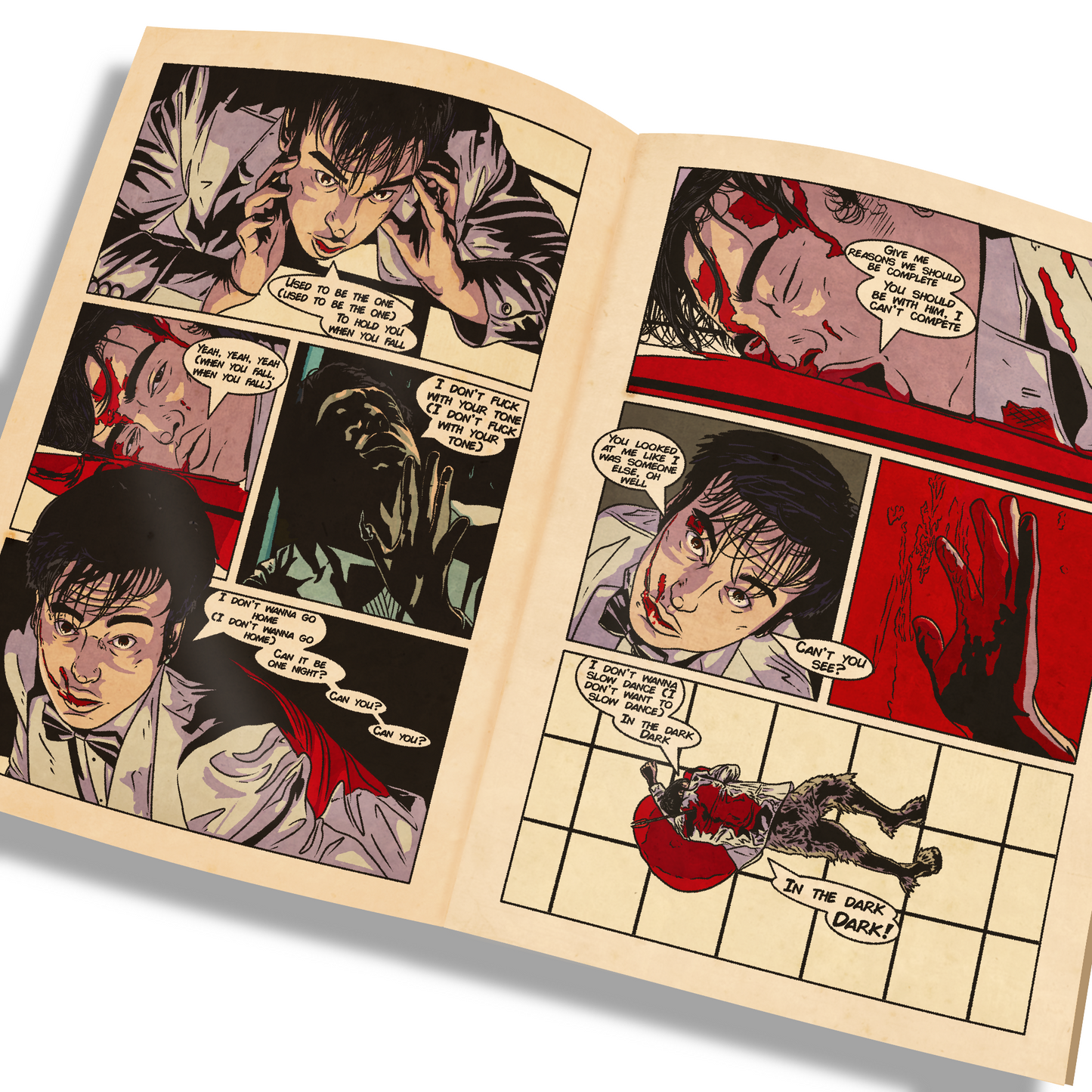 SLOW DANCING IN THE DARK - Parody Comic