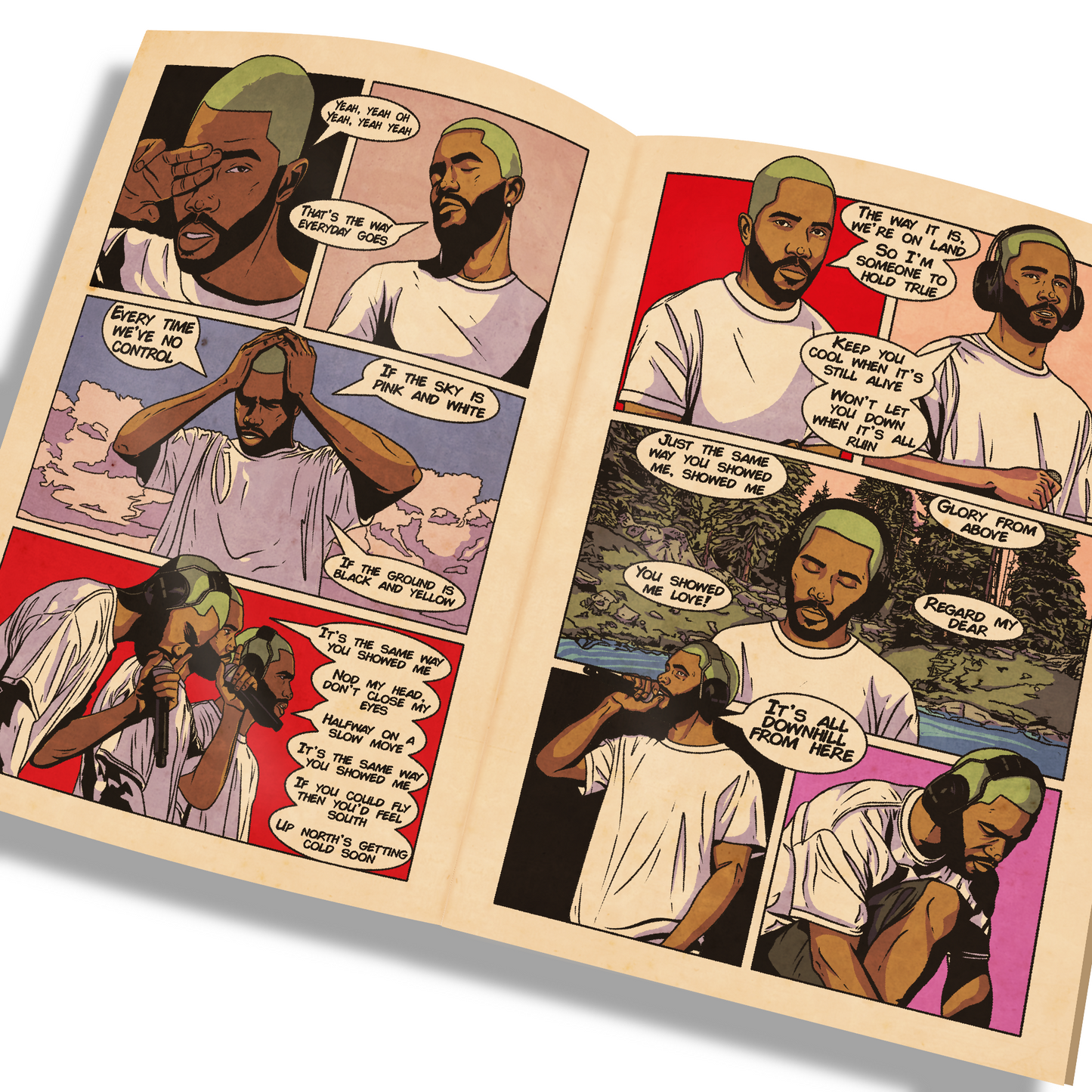 Pink ‍+ ‍White ‍- ‍Parody ‍Comic