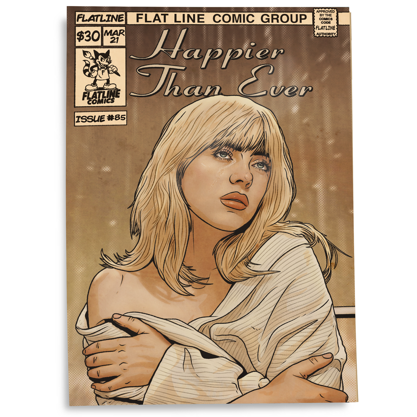 Happier Than Ever ‍- ‍Parody ‍Comic