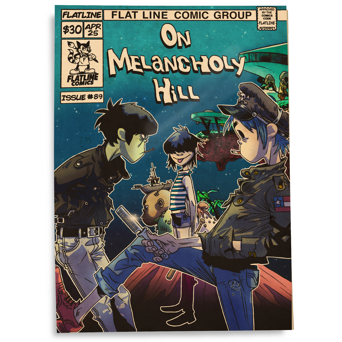 On Melancholy Hill ‍- ‍Parody ‍Comic