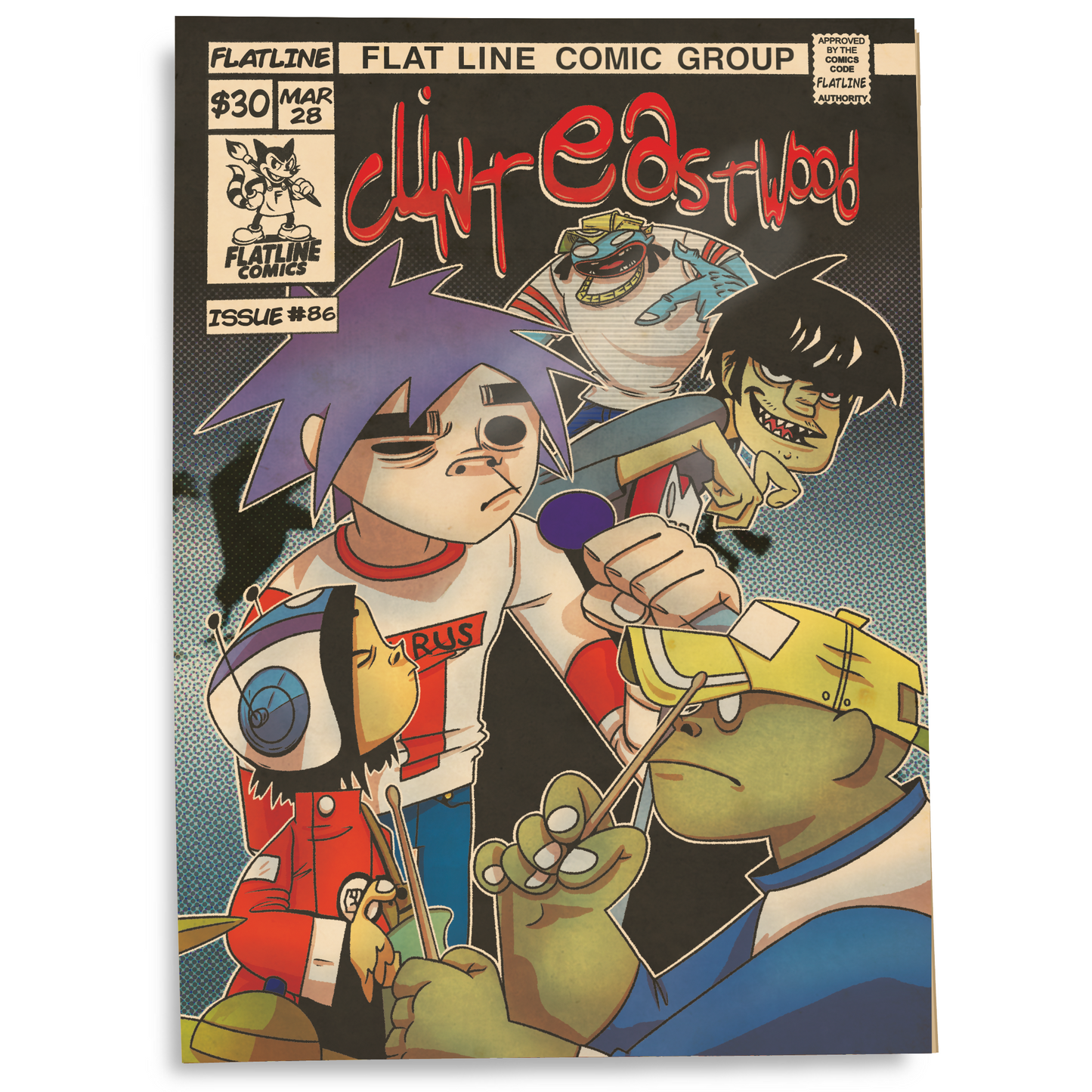 Clint Eastwood ‍- ‍Parody ‍Comic