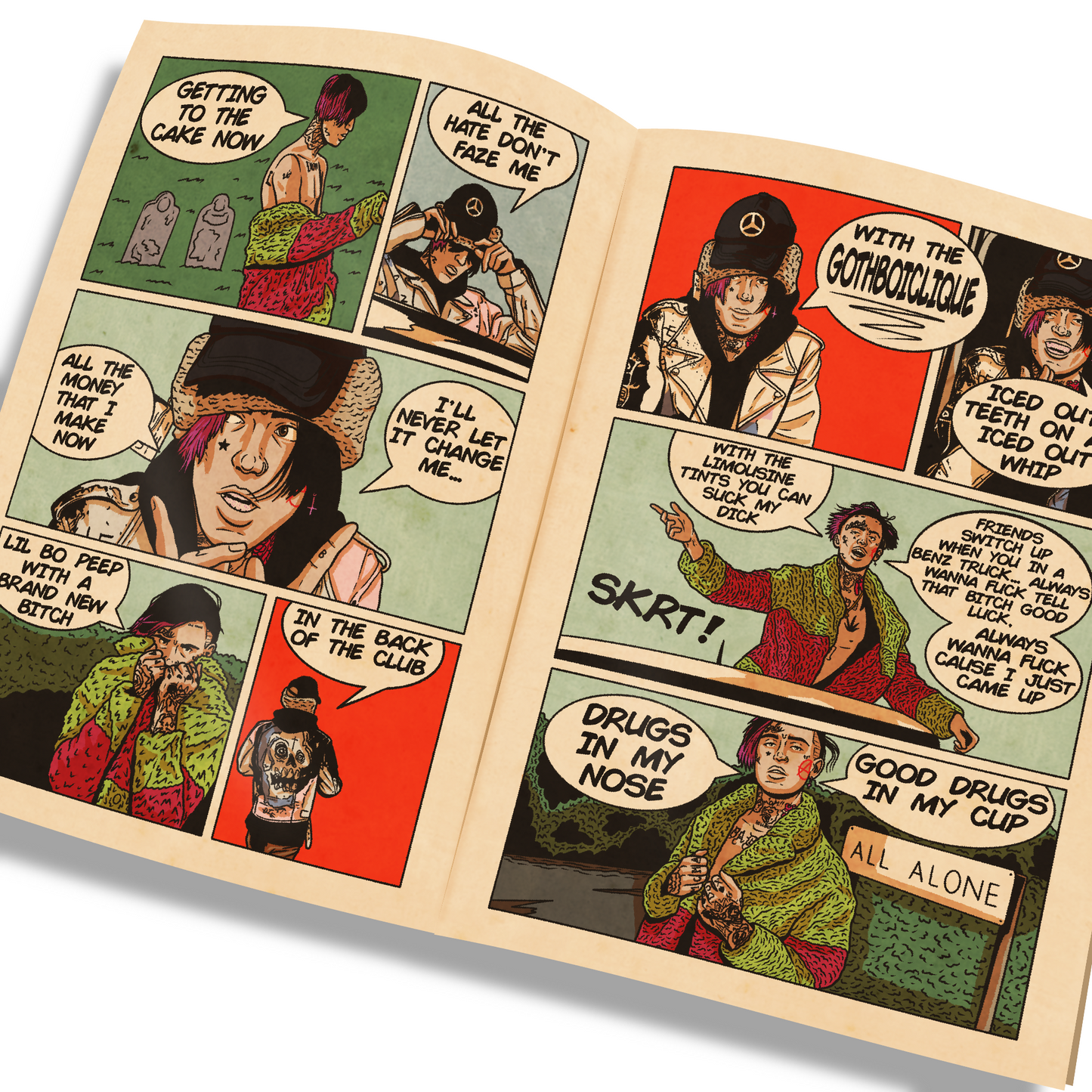 Benz Truck ‍- ‍Parody ‍Comic