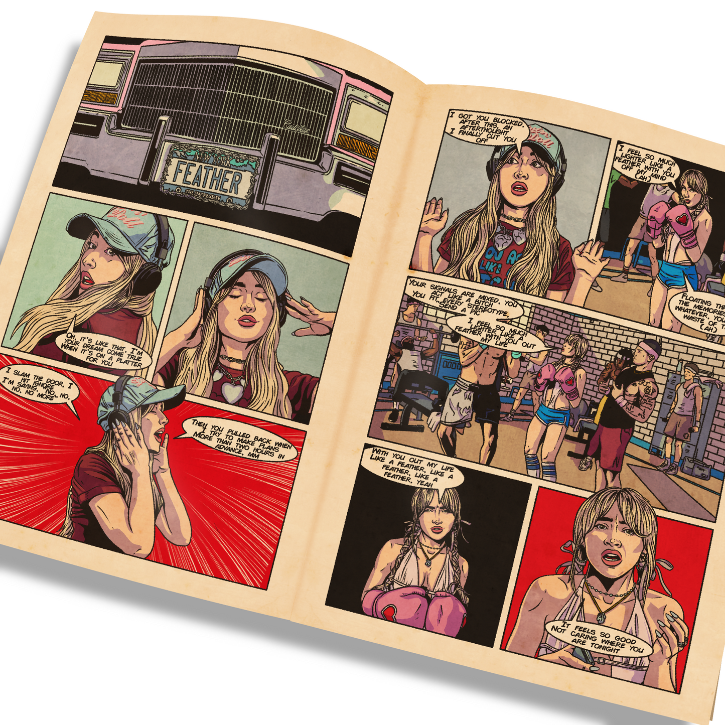 Feather ‍- ‍Parody ‍Comic